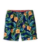 Tommy Bahama Naples Brighton Blooms Floral Print Straight Fit Swim Trunks