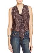 Free People Washed In Tuck In Top