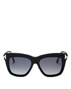Tom Ford Dasha Polarized Square Sunglasses, 52mm