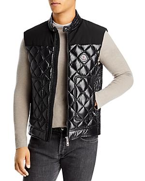 Moncler Jeunet Quilted Full Zip Down Vest