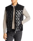 Moncler Jeunet Quilted Full Zip Down Vest