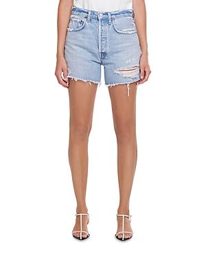 Agolde Riley Shorts In Groove
