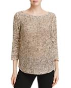 Eileen Fisher Boat Neck Tunic Sweater
