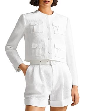 Ted Baker Alera Cropped Boxy Cargo Jacket