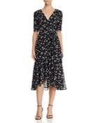 Fame And Partners Floral Wrap Dress