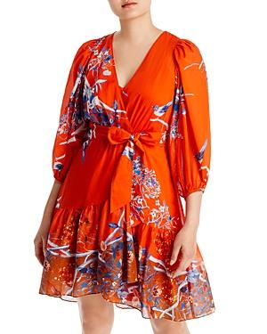 Kobi Halperin Stephanie Wrap Style Dress