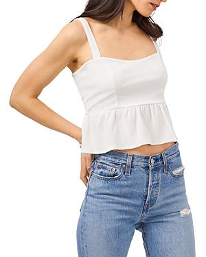 1.state Cropped Peplum Top