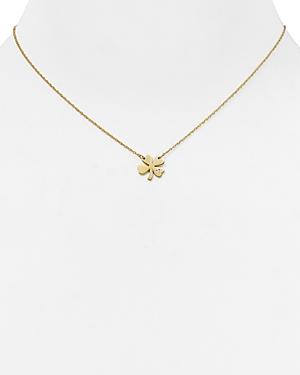 Jennifer Zeuner Lowndes Clover Diamond Pendant Necklace, 15