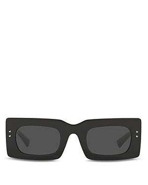 Valentino Women's Rectangle Sunglasses, 49mm