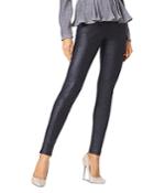 Hue Shine Coated High Rise Leggings