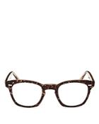 Corinne Mccormack Annie Leopard Print Square Keyhole Readers, 46mm