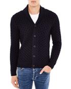 Sandro Warren Merino Blend Cardigan Sweater