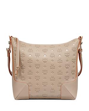 Mcm Klara Medium Monogram Leather Hobo Bag