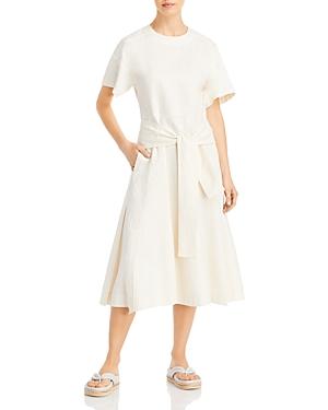 3.1 Phillip Lim Wrap Waist Tie-front Midi Dress