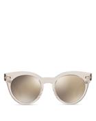 Oliver Peoples Dore Mirrored Sunglasses, 51mm