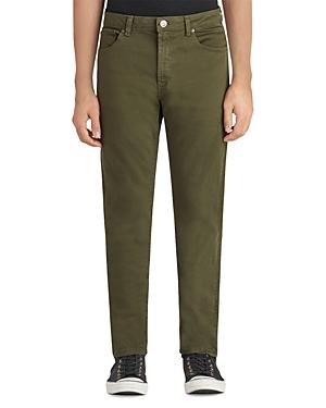 Monfrere Straight Slim Fit Jeans In Mocha