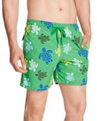 Vilebrequin Moorea Multicolor Turtles Swim Trunks