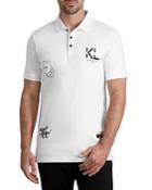 Karl Lagerfeld Paris Palm 2 Pique Polo