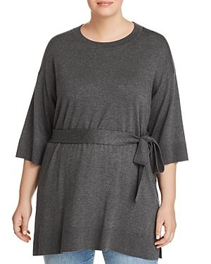 Eileen Fisher Plus Belted Tunic Sweater