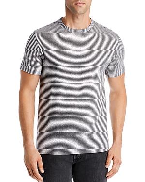 Officine Generale Striped Short Sleeve Crewneck Tee