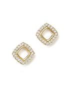 Diamond Geometric Earrings In 14k Yellow Gold, .20 Ct. T.w. - 100% Exclusive
