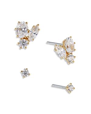 Nadri Nolita Crystal Stud Earring Set