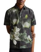 Ted Baker Campbell Photographic Floral Print Shirt