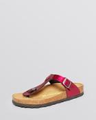 Birkenstock Flat Thong Sandals - Gizeh