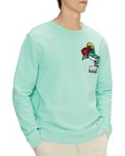 Ted Baker Made In Britain Holiday Patch Cotton Sweatshirt