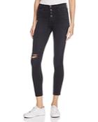 Nobody Cult Distressed Skinny Ankle Jeans In Tempted