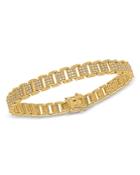 Bloomingdale's Men's Diamond Bracelet In 14k Yellow Gold, 1.25 Ct. T.w. - 100% Exclusive