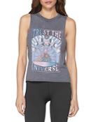 Spiritual Gangster Trust The Universe Graphic Tank Top