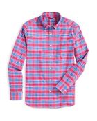 Vineyard Vines On-the-go Brrr Check Classic Fit Button Down Shirt