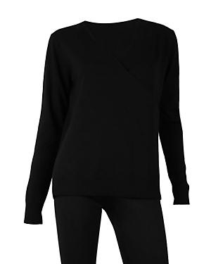 Sioni Faux Wrap Sweater