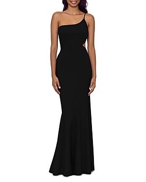 Aqua Scuba Crepe One Shoulder Dress - 100% Exclusive