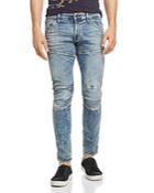 G-star Raw 5620 3d Zip-knee Skinny Fit Jeans In Light Vintage Aged