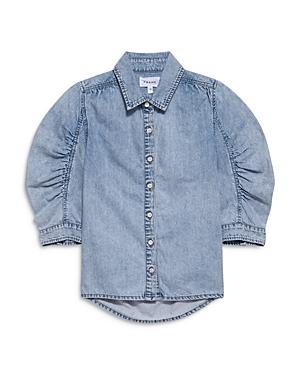 Frame Denim Puff Sleeve Shirt