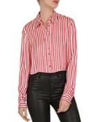The Kooples Voile Rouge Striped Shirt