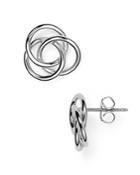 Sterling Silver Love Knot Earrings - 100% Exclusive