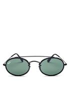 Ray-ban Men's Brow Bar Round Sunglasses, 53mm