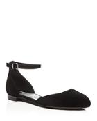 Kenneth Cole Willow Ankle Strap D'orsay Flats