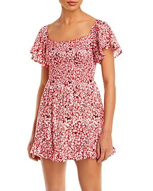 Tiare Hawaii Hendrix Smocked Mini Dress