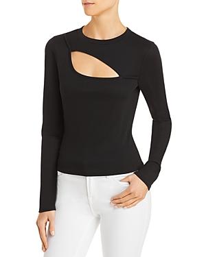 Aqua Cutout Ribbed Top - 100% Exclusive