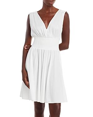 Rebecca Taylor Sleeveless Smocked Dress