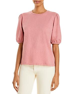 Velvet By Graham & Spencer Joella Puff Sleeve Tee