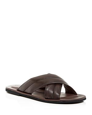 To Boot New York Men's Amico Nappa Leather Slide Sandals