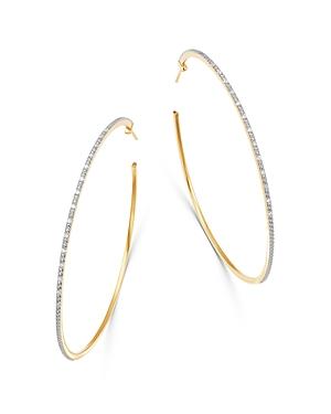 Moon & Meadow Diamond Hoop Earrings In 14k Yellow Gold, 0.15 Ct. T.w. - 100% Exclusive
