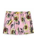 Ps Paul Smith Sunflower Print Drawstring Shorts