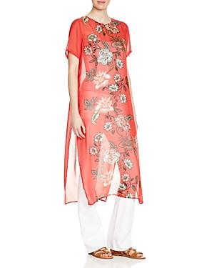 Vince Camuto Floral Print Tunic - Bloomingdale's Exclusive
