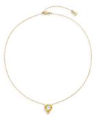 Temple St. Clair 18k Yellow Gold Classic Temple Blue Moonstone Pendant Necklace, 18 - 100% Exclusive